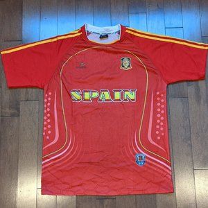 Drako Spain Soccer (Football) Jersey - Fits Like Size: Large